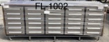 Unused 2024 10 FT Work Bench with 30 Drawers