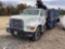 1996 Ford F800 w/Cummins 5.9L Diesel Engine, 6-Speed Manual Transmission, and Crane Bed