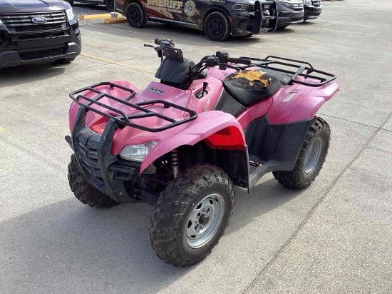 2013 Honda FourTrax Rancher 420 4x4  Utility ATV with Fuel Injection