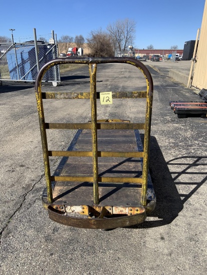 Heavy-Duty 4-Wheel Rolling Warehouse Cart  74in x 32in
