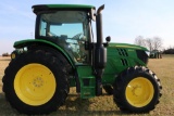 2016 John Deere 6110R, 110HP, 2 Rear Remotes, Air Ride Seat, AutoQuad Plus, 24/24 Transmission