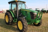 2014 John Deere 5100M, 100HP, 2 Rear Remotes, Loader Ready, Radio, 32/16 Transmission