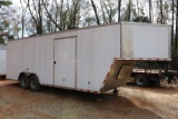 2018 Rock Solid 8x28 Cargo Trailer  Generator & A/C, Work-Ready