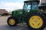 John Deere 6105E Tractor, 105HP, 4WD, Suspension Seat, A/C, 3 Rear Remotes