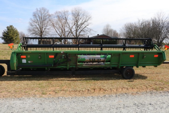 2007 John Deere 625F Flex Header  25 Ft  Good Condition  Field-Ready