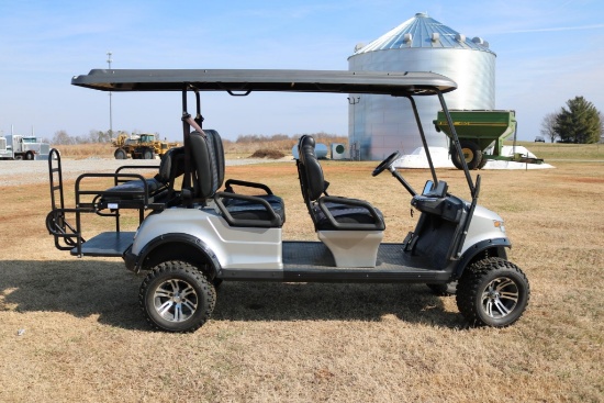Epic 6-Seater Golf Cart  Hi/Lo Range  Icon Wheels  New Batteries  Runs Strong