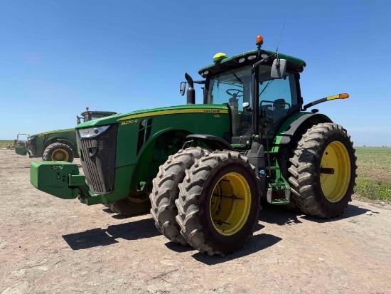 2019 John Deere 8270R Tractor  Front & Rear Duals, Rear Weights, Guidance Ready 7205 Hours