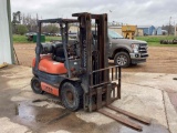 Toyota 42-6FG25 5,000 lbs Warehouse Forklift with 3-Stage Mast & Side Shifter