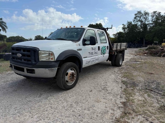 2007 Ford F550 Flatbed