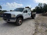 2007 Ford F550 Flatbed