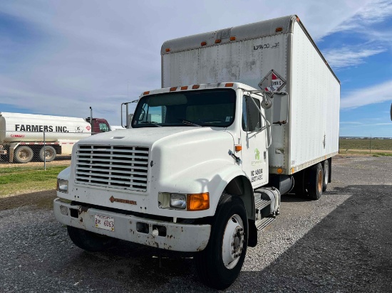 1991 International 4900 Box Truck