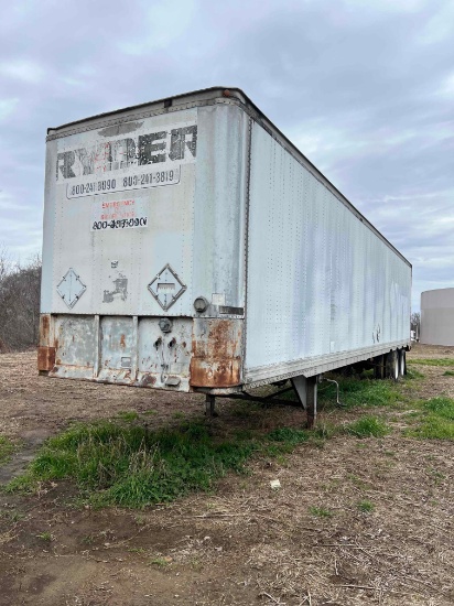 1984 Trailmobile Enclosed Van Trailer