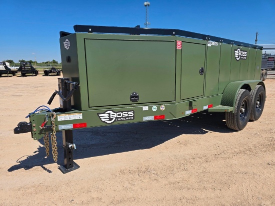 BOSS MT 660 Fuel Trailer - 660 Gallon Mobile Diesel Tank, DOT-Approved