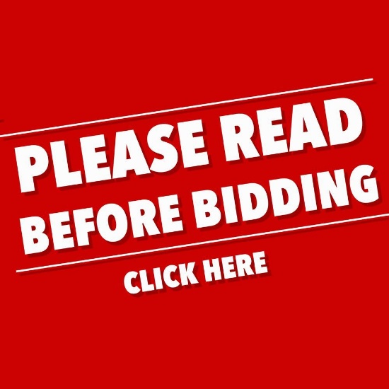 PENDING SELLER CONFIRMATION  READ BEFORE BIDDING