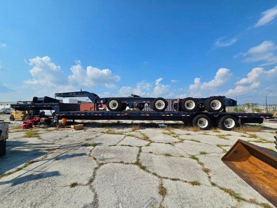 1992 Talbert 70 Ton Lowboy Trailer with Removable Gooseneck