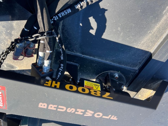 2022 Brush Wolf 7800-HF Skid Steer Brush Cutter