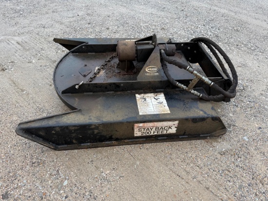 4ft Mini Skid Quick Attach Rotary Cutter