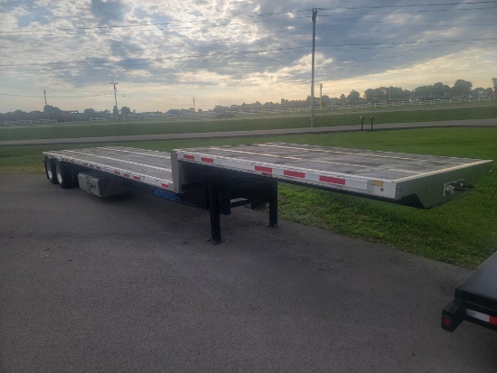 Wabash 42' x 102" combo drop deck trailer.
