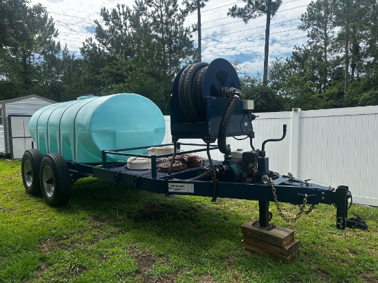 Pristine Ag-Spray Tanker Trailer with 1610 Gallon Tank and AS300 pump