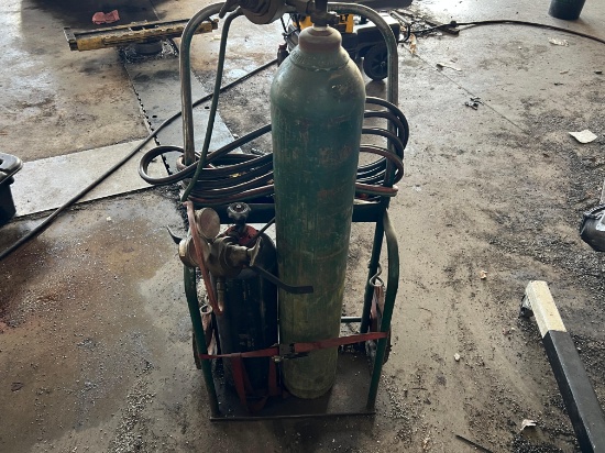 Oxy-acetylene Torch and Regulator Rig