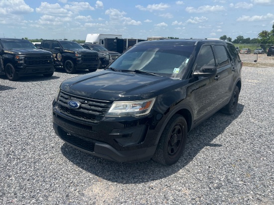 Ford Explorer Police Vehicle
