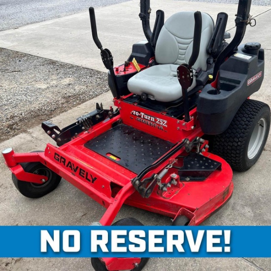 NO RESERVE! Gravely Zero Turn