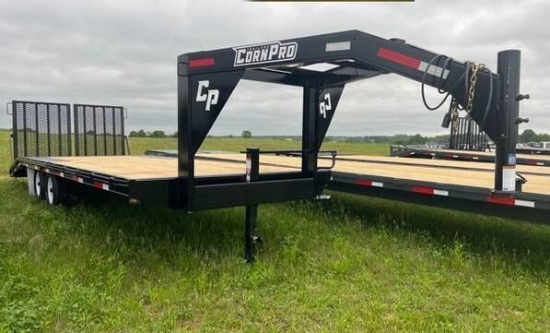 2023 CornPro 20+4 Gooseneck Flatbed