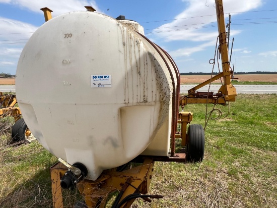 NO RESERVE KBH Applicator Tank Trailer