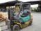 Komatsu 25 Propane Forklift 2 Stage Hard Wheel 29139 Hours