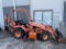 2002 ALLMAND Loader TLB 220 Tractor/Loader/Backhoe w/ Bucket + Mini Excavator (Does Not Run)