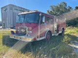 1991 E-1 Pumper Fire Truck 46J7BAA85M1004035 3082 Miles