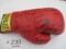 Co-Signed Boxing Glove; Kaplan, Zarate, L. Spinks,