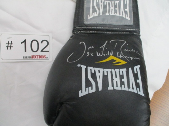 Jose A Rivera Signed Boxing Glove