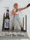 Pabst Blue Ribbon Boxer Metal Advertising Figurine