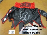 Hector Camacho Signed Boxing Trunks