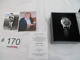 Carmen Basilio Watch and Picture Autograph 50 of 200