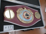 WBO World Champion Belt in Case Unassigned