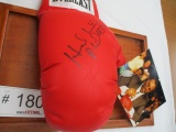 Evander Holyfield Signed Boxing Glove in Case
