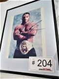 Autographed Picture of Mike Tyson