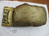 Oversized Co-Signed Boxing Glove; Cassius Clay,