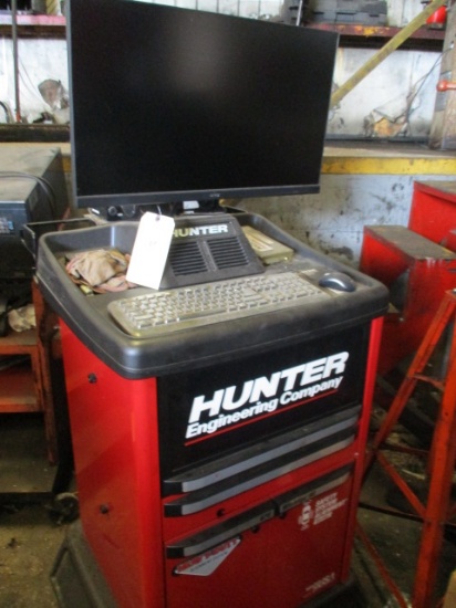 Hunter Truck Alignment System WA67X w/ System, Turning Plates, and Truck and Trailor Alignment Senso