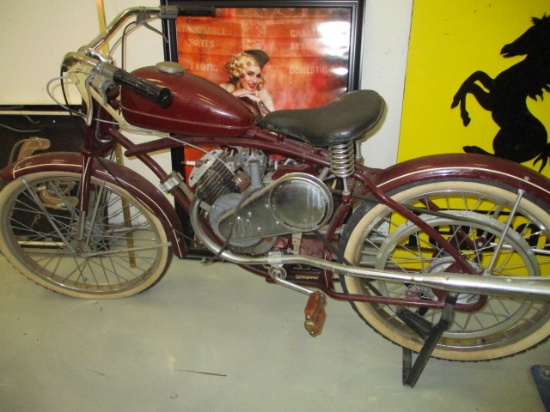 1940s Whizzer Pace Maker Gas Powered Bike