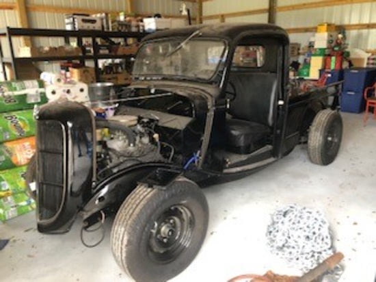 1936 Ford truck, apart