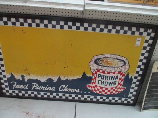 Feed Purina Chows… Sign 60"x42"