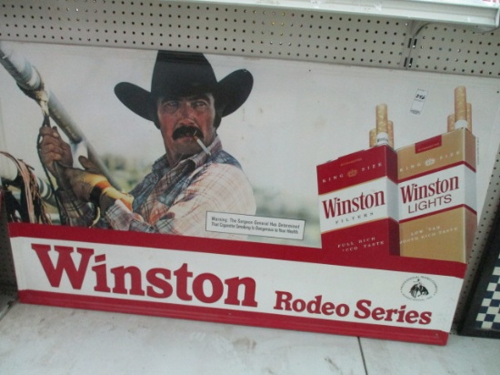 Winston Rodeo Series Sign 60" x42"