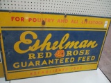 Eshelman Red Rose Guaranteed Feed Sign