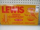 Lewis Seed Company Sign