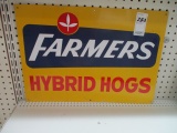 Farmers Hybrid Hogs Sign