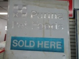Purina Pet Foods Sold Here Sign