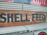 Shell Feed Sign 72